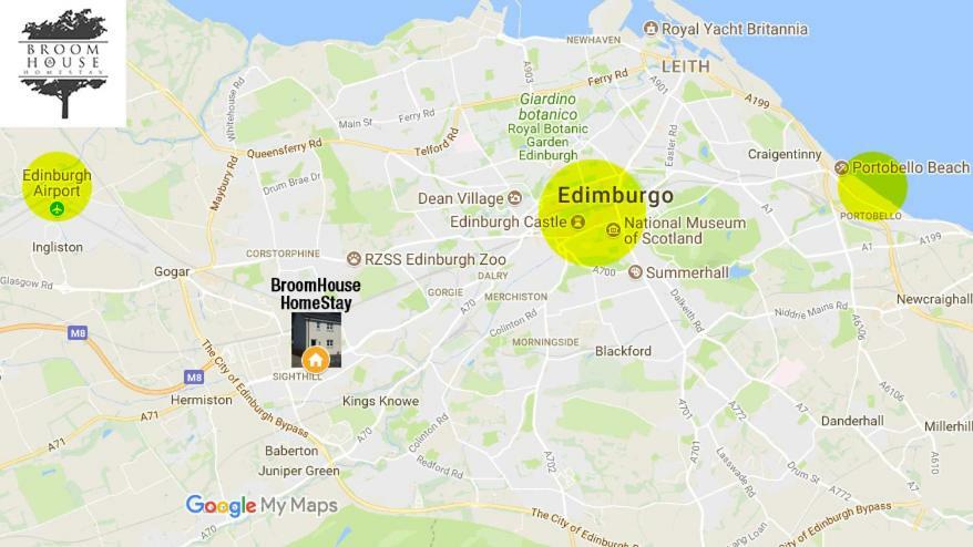 Broomhouse Homestay EDI Eksteriør billede